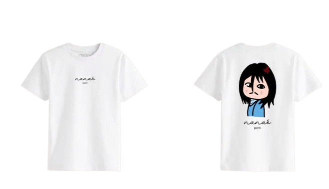 T-shirt blanc NanaéParis - Anaé en a marre